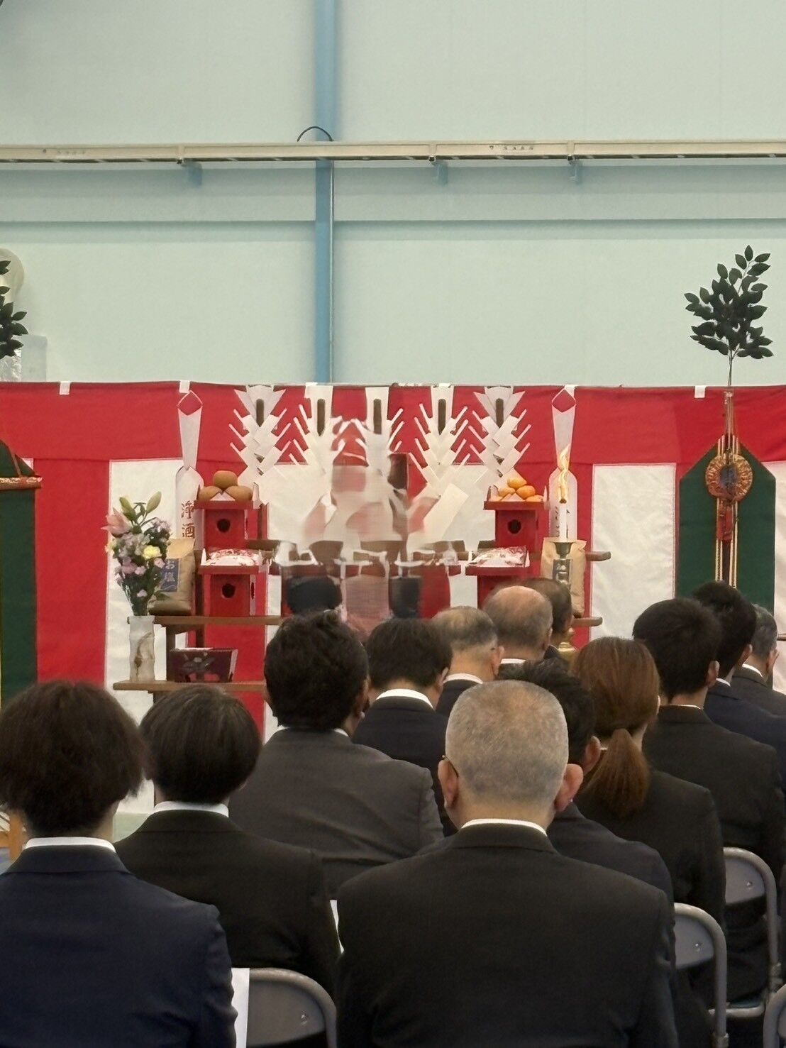 竣工式に参加してきました